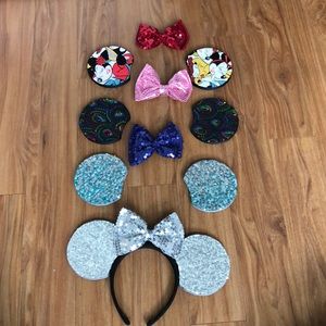 Set of interchangeable Disney Minnie Ears